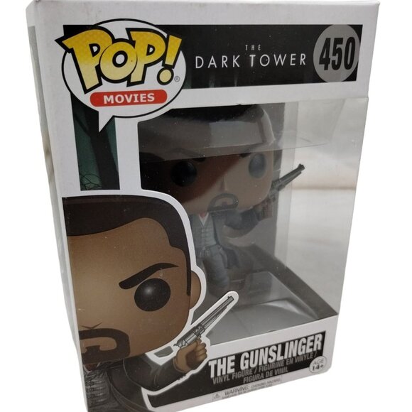 Funko Pop Movies The Dark Tower Gunslinger 450 Vaulted Vinyl Figure - Picture 1 of 9